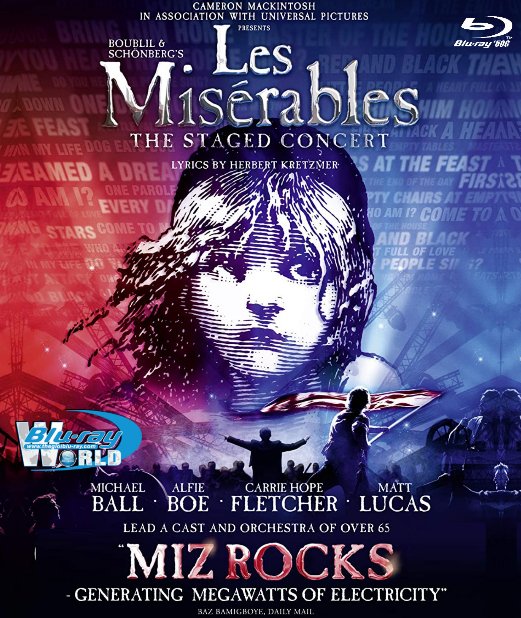M2001. Les Miserables The Stage Concert 2019 (50G)